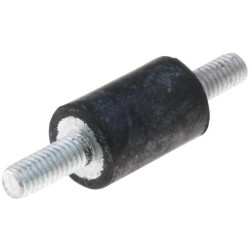 DVA.1-10-15-M4-10-55; Vibration damper; M4; Ø: 10mm; rubber; L: 15mm; Thread len: 10mm; ELESA+GANTER