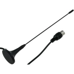 67090; Antenna; 0.17m; DVB-T; coaxial 9.5mm; magnet; Goobay