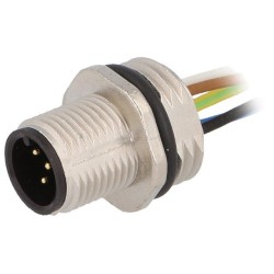 ESTGH050MSS00,5E05 (M16); Socket; M12; PIN: 5; male; A code-DeviceNet / CANopen; cables; IP68; IFM ELECTRONIC
