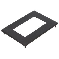 EA 0FP130-6SW; Frontal bezel; Dim: 98x70mm; 63x34.5mm; anodised aluminium; ELECTRONIC ASSEMBLY