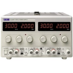 ; Power supply: laboratory; Channels: 3; 0÷30VDC; 0÷2A; 0÷30VDC; 0÷2A; AIM-TTI