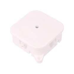 0214-00; Enclosure: junction box; X: 86mm; Y: 86mm; Z: 35mm; IP42; white; ELEKTRO-PLAST NASIELSK