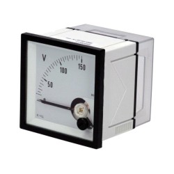 EQN72 150V; Meter: mounting; on panel; analogue; VAC: 0÷150V; True RMS; 45÷65Hz; Gossen Müller & Weigert