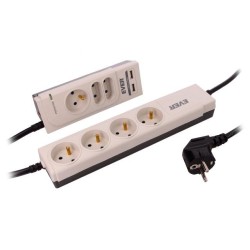 T/LZ06-OFP018/0000; Plug socket strip: protective; Sockets: 7; 250VAC; 10A; 918J; EVER