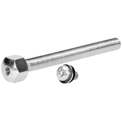 098AM16100M; Pin; M16; Plunger mat: steel; Plating: zinc; Thread len: 100mm; FATH