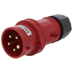 13301; Connector: AC supply 3-phase; plug; male; 16A; 380/415VAC; IP44; Famatel