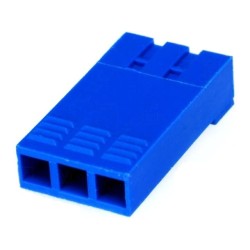 65240-003LF; Plug; wire-board; female; PIN: 3; w/o contacts; 2.54mm; for cable; FCI