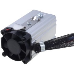 15661,2; Blower heater; CIRRUS 40/1; 100W; 24VAC; 24VDC; IP20; 42x42x72mm; DBK Technitherm Ltd.