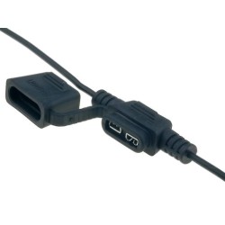 FHAC0001ZXJ; Fuse acces: fuse holder; fuse: 19mm; 20A; on cable; Leads: 2 leads; LITTELFUSE