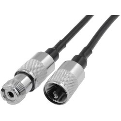 ; Extender; UHF socket,UHF plug; 3m; 4CARMEDIA