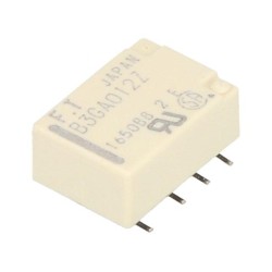 FTR-B3GA012Z; Relay: electromagnetic; DPDT; Ucoil: 12VDC; 0.3A/125VAC; 1A/30VDC; FUJITSU