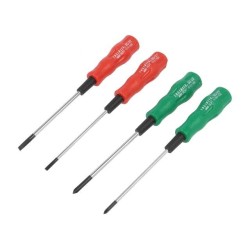 DK-16; Kit: screwdrivers; Pcs: 4; Phillips,slot; ENGINEER