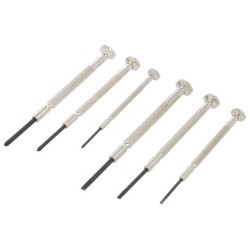 DM-60; Kit: screwdrivers; Pcs: 6; precision; Phillips,slot; Package: box; ENGINEER