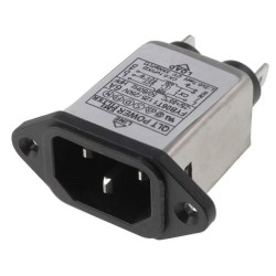 FYB06T1; Connector: AC supply; socket; male; 6A; 250VAC; IEC 60320; -25÷85°C; YUNPEN ELECTRONIC
