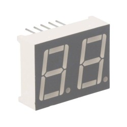 FYD-5621AUHR-21; Display: LED; 7-segment; 14.2mm; 0.56