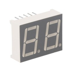 FYD-5621BUHR-21; Display: LED; 7-segment; 14.2mm; 0.56