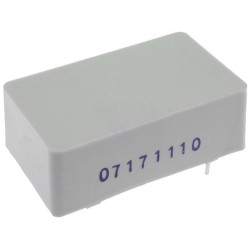 FYF0R5T12; Filter: anti-interference; 250VAC; Cx: 100nF; Cy: 2.5nF; 40mH; THT; QLT POWER