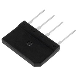 GBJ1016; Single-phase bridge rectifier; Urmax: 1.6kV; If: 10A; Ifsm: 170A; SIRECTIFIER