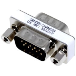 CA081-PB; Adapter; D-Sub 15pin HD plug,both sides; VCOM