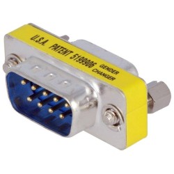 AK-610502-000-I; Adapter; D-Sub 9pin socket,D-Sub 9pin plug; DIGITUS