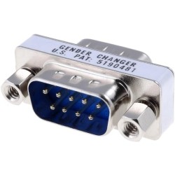 CA084-PB; Adapter; D-Sub 9pin plug,both sides; VCOM