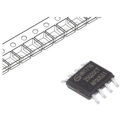 GD25Q20CTIGR; FLASH memory; 2Mbit; Dual SPI,QUAD SPI,SPI; 120MHz; 2.7÷3.6V; GIGADEVICE