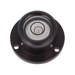 GN 2278-ALS-20-K-30; Spirit level; with flange; H: 10mm; Ømount.hole: 18mm; aluminium; ELESA+GANTER