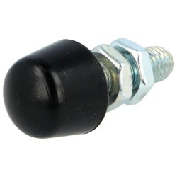 GN 708.1-M8-43-B-ST; Clamping bolt; Thread: M8; Base dia: 14mm; Kind of tip: rounded; ELESA+GANTER