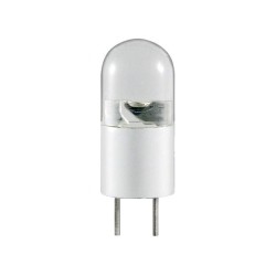 30263; LED lamp; warm white; G4; 12VDC; 12VAC; 10lm; 0.3W; 120°; 2700K; Goobay