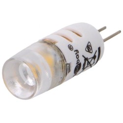 30584; LED lamp; warm white; G4; 12VDC; 12VAC; 90lm; 1.2W; 300°; 2700K; Goobay