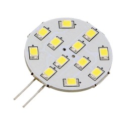 30589; LED lamp; cool white; G4; 12VDC; 12VAC; 190lm; 2W; 140°; 6200K; Goobay
