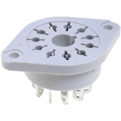 GOP11 592069; Socket; PIN: 11; 10A; 250VAC; Mounting: on panel; Series: R15; RELPOL