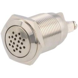 GQ16B-M 12V; Signaller: sound; 85dB; Illumin: none; IP50; Ø16mm; 1÷10mm; 360mW; ONPOW