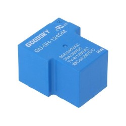 GU-SH-124DM; Relay: electromagnetic; SPST-NO; Ucoil: 24VDC; 30A; Series: GU; GOODSKY