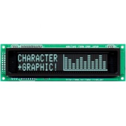 GU140X16J-7000B; Display: VFD; graphical; 140x16; 350÷1000cd/m2; Temp: -40÷85°C; NORITAKE Itron