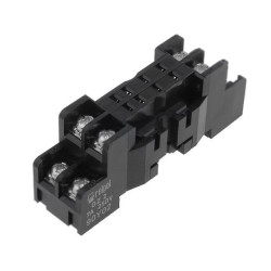 GZ2; Socket; PIN: 8; 7A; 250VAC; Mounting: DIN,on panel; Series: R2M; RELPOL