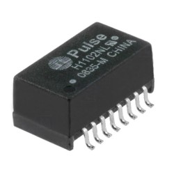 H1102NL; Transformer: LAN; SMD; 0÷70°C; Trans: RX 1: 1,TX 1: 1; -1.1dB; PULSE