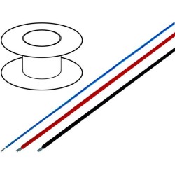 0081002; Wire; ÖLFLEX® HEAT 205 SC; stranded; Cu; 1x0,25mm2; FEP; blue; LAPP KABEL