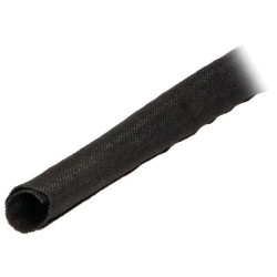 170-01301; Conduit; Braid diameter: 15mm; Mat: polyamide; Len: 50m; black; HELLERMANNTYTON