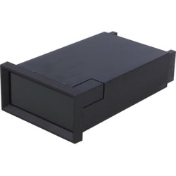 1212; Enclosure: panel; X: 72mm; Y: 120mm; Z: 36mm; ABS; black; DIN: 43700; HAMMOND