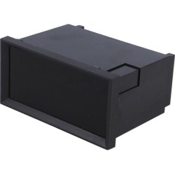 1214; Enclosure: panel; X: 96mm; Y: 75mm; Z: 48mm; ABS; black; Panel mat: ABS; HAMMOND