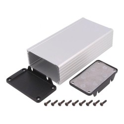 1457K1602E; Enclosure: shielding; X: 84mm; Y: 160mm; Z: 44mm; aluminium; natural; HAMMOND