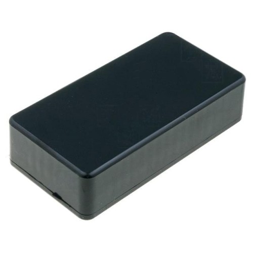 1591ABK; Enclosure: multipurpose; X: 50mm; Y: 100mm; Z: 25mm; 1591; ABS; black; HAMMOND
