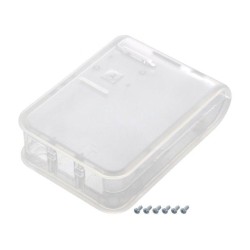 1593HAMPI3CLR; Enclosure: for computer; Raspberry Pi B+,Raspberry Pi2; ABS; HAMMOND