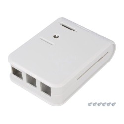 1593HAMPI3GY; Enclosure: for computer; Raspberry Pi B+,Raspberry Pi2; ABS; HAMMOND