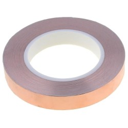 ; Tape: electrically conductive; W: 19mm; L: 33m; Thk: 0.08mm; acrylic; H-OLD