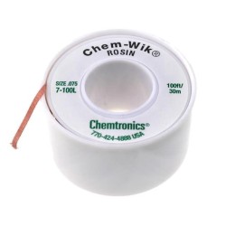 ; Tape: desoldering; rosin; W: 1.9mm; L: 30m; CHEMTRONICS