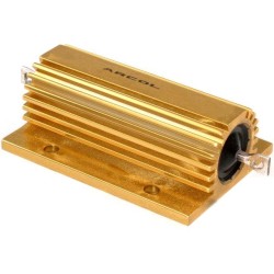 HS100-4RF; Resistor: wire-wound; with heatsink; screw; 4Ω; 100W; ±1%; ARCOL