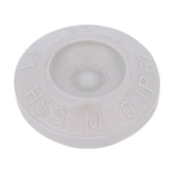 HSS-M20-TPE; Grommet; Ømount.hole: 20mm; TPE (thermoplastic elastomer); IP67; HT HI TECH POLYMERS OY