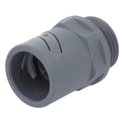 1.511.1100.14; Straight terminal connector; ØBraid : 12mm; polyamide; -20÷80°C; HUMMEL